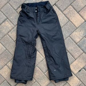 Kids Quicksilver snow pants, size XS, used good condition